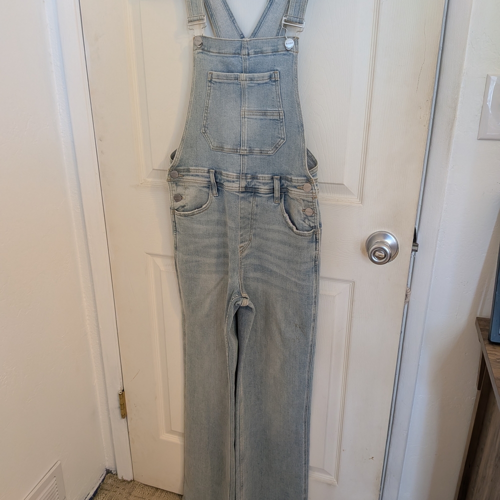 Light Blue Denim Overalls